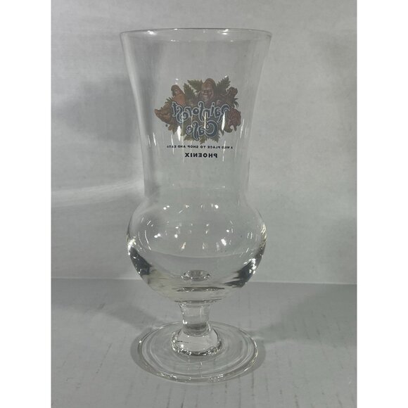 Rainforest Cafe Phoenix Y2K collector Hurricane Souvenir glass New with box - Picture 5 of 6